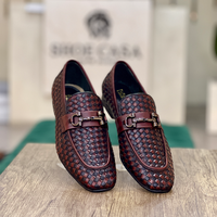 TM-00478 WOVEN Burgundy-BLK