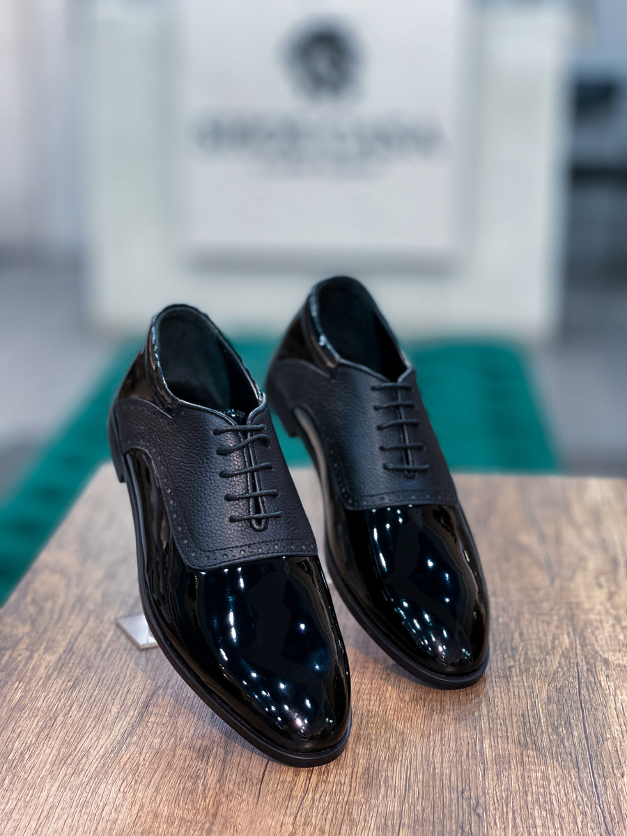 TM-00415 Black patent glossy